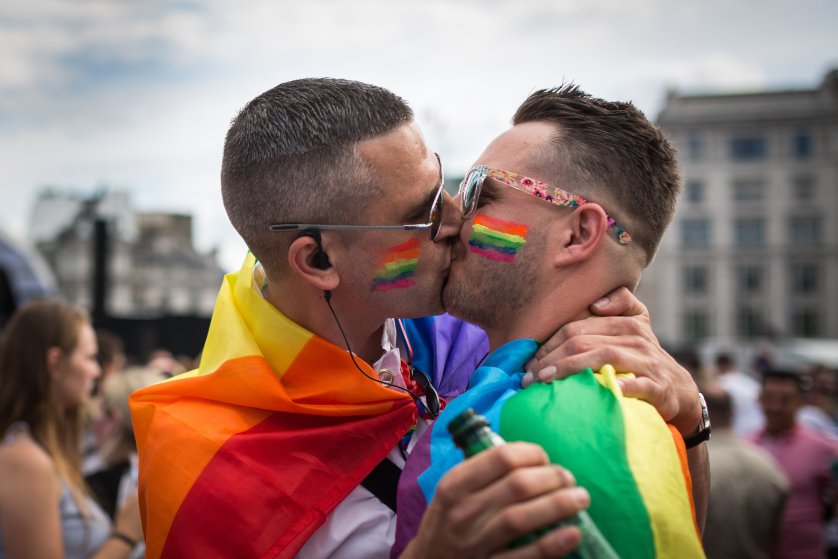 Gay Pride celebration in London