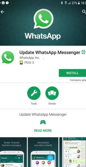 Clone malicioso do Whatsapp