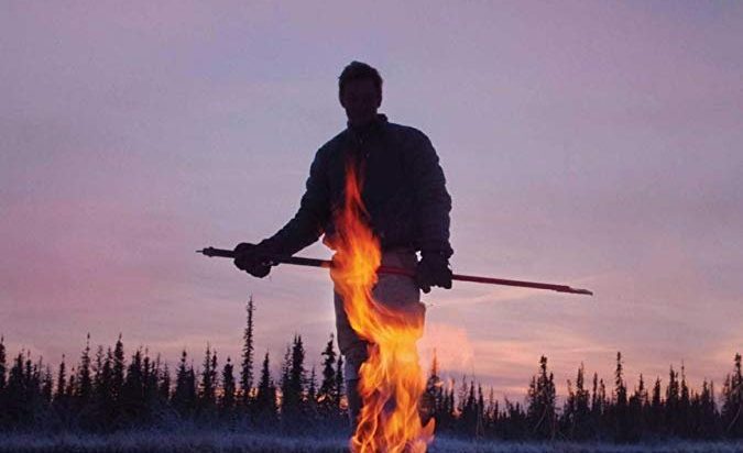cartaz do documentário ice on fire