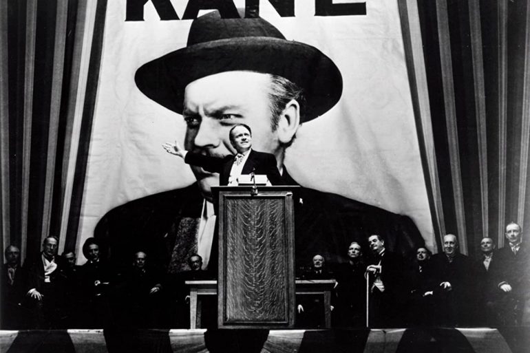 Citizen Kane é considerado o melhor filme de sempre da história do Cinema.