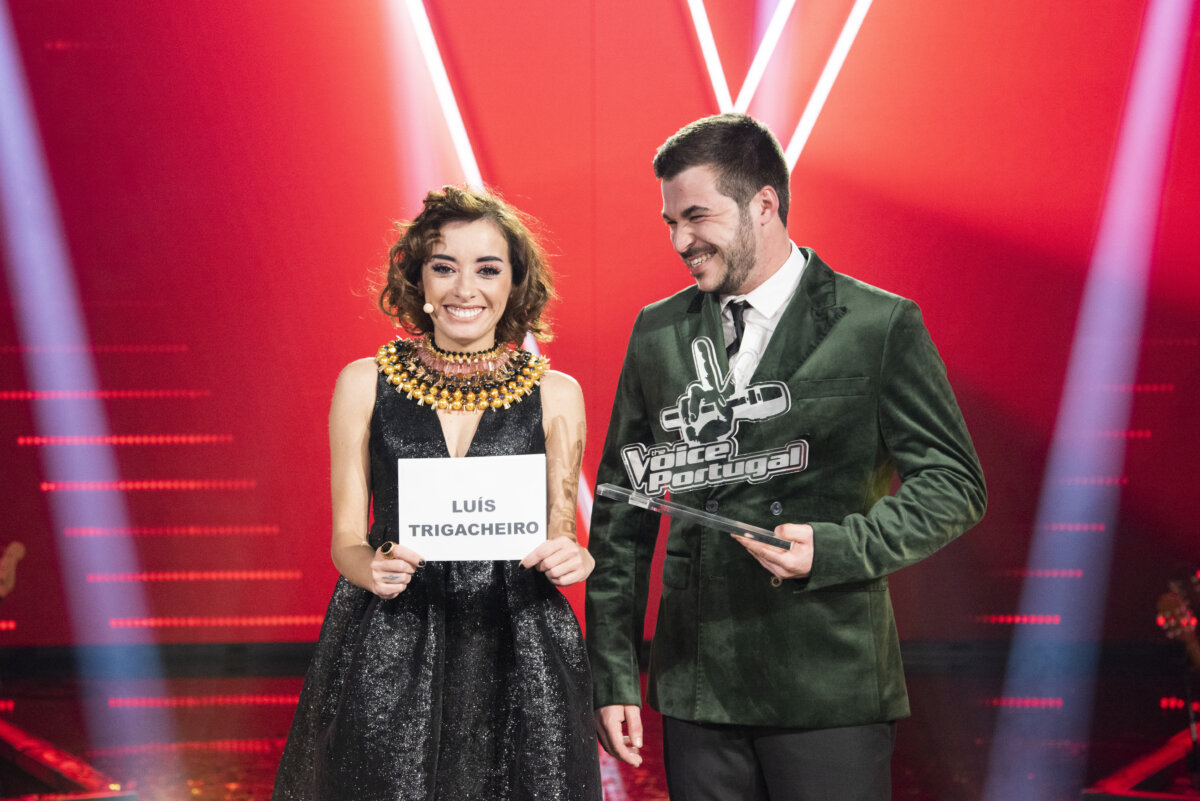 Marisa Liz e Luís Trigacheiro o vencedor do The Voice Portugal
